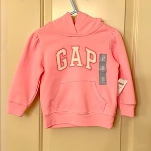 GAP Pink hooded sweatshirt